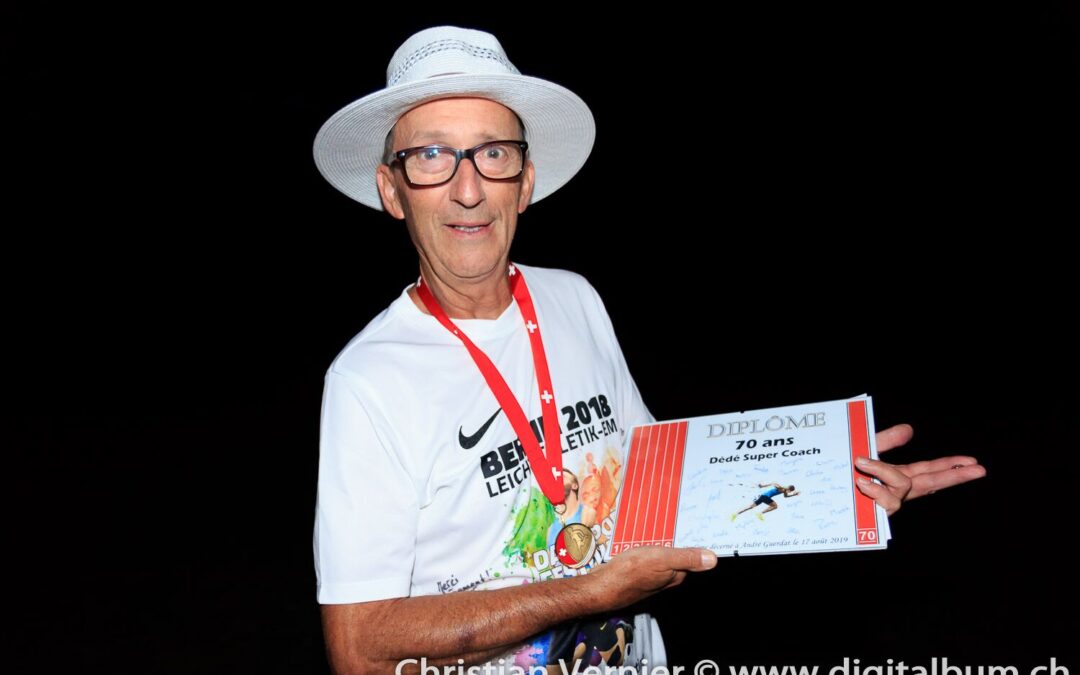 Notre « Super coach » fêté lors du meeting